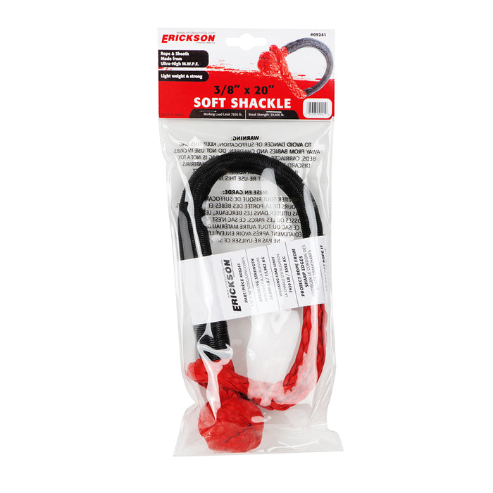 Erickson 09241 3/8″ x 20″ – 39,600 lb. Soft Shackle