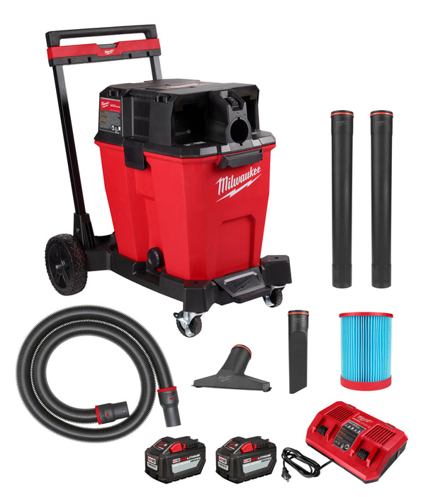 Milwaukee 0930-22HD M18 FUEL™ 12 GALLON DUAL-BATTERY WET/DRY VACUUM KIT