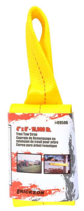 Erickson (447) 09506 4"x6' 15,000 lb Tree Saver/Tow Strap