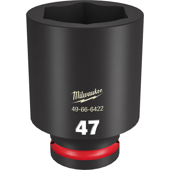 Milwaukee 49-66-6422 SHOCKWAVE Impact Duty™ 3/4"Drive 47MM Deep 6 Point Socket
