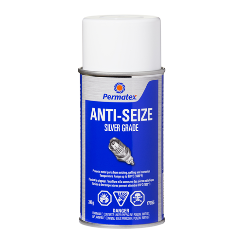 Permatex 76765 PERMATEX SILVER GRADE ANTI-SEIZE 241G AEROSOL