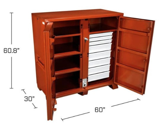 Apex Tool (442) 1-679990 Crescent JOBOX - 4-Door Utility Cabinet (60 in x 30 x 61 in)