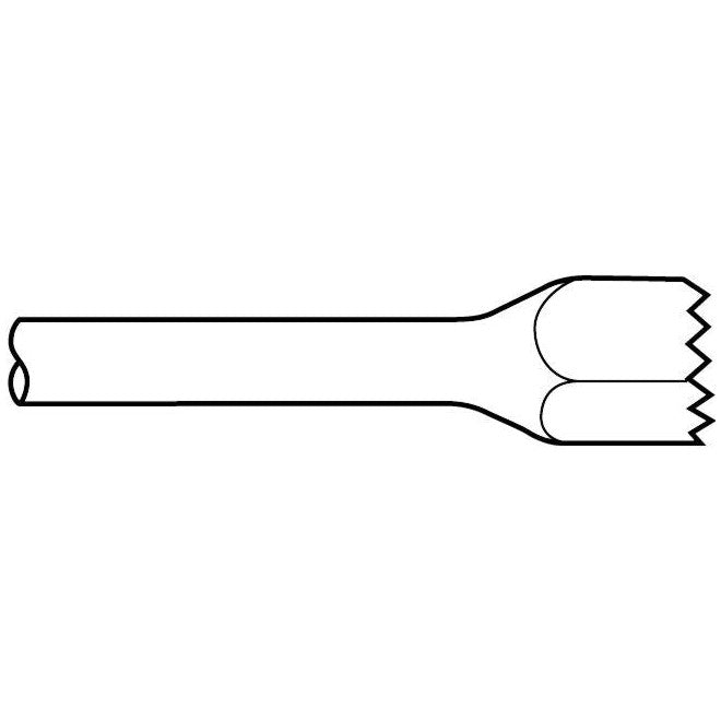Paving Breaker - 1-1/8" x 6" Shank 2" x 2" Bushing Tool Chisel