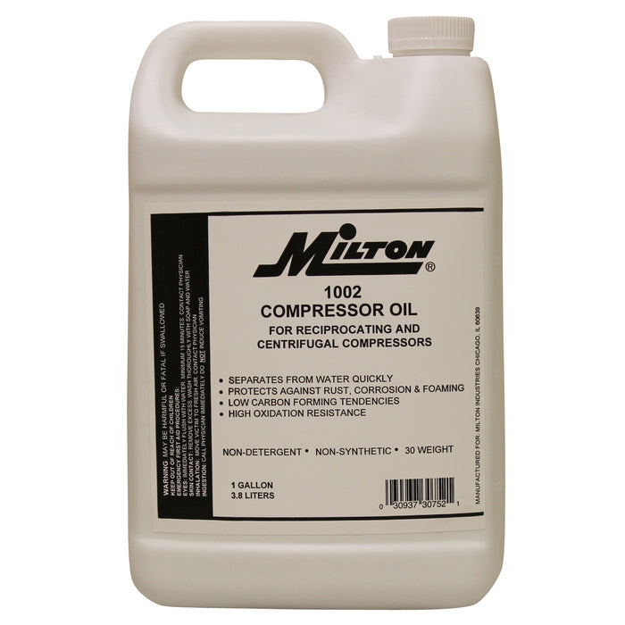 Milton (625) 1002 Milton 1002 ISO 68 Air Compressor Oil - 1 Gallon