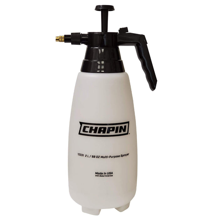 Chapin (772) 10031 Chapin Light Duty Poly Multi-purpose Sprayer - 2 liters. Applications: weed and pest control, fungus control, fertilizing, general purpose cleaning