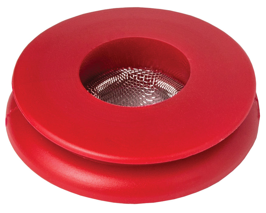 Tectran (667) 101117R SEAL - GLADHAND - POLY - RED - WITH SCREEN FILTER