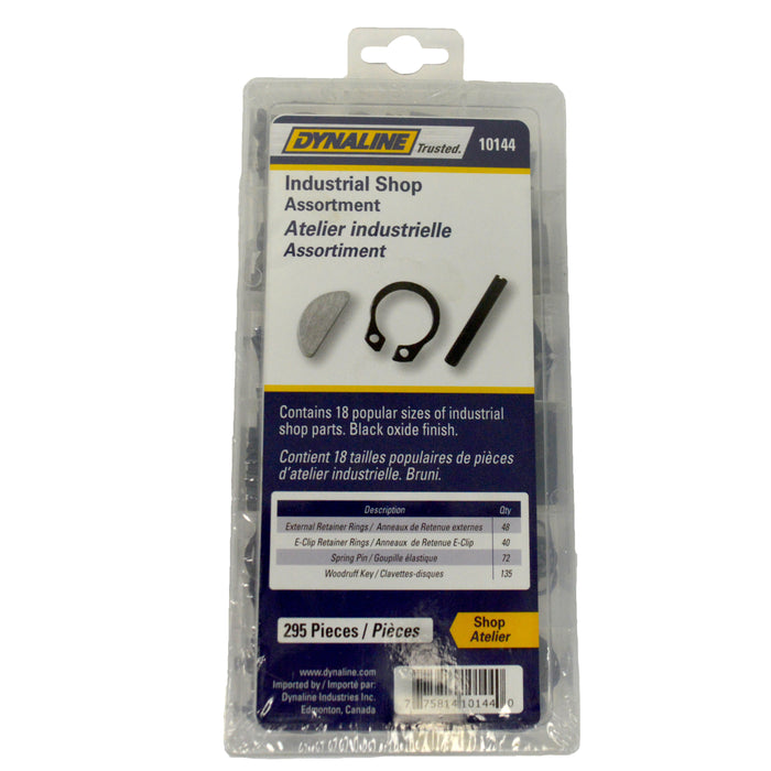 Dynaline 10144 Industrial Shop Assortment, 295 Pieces