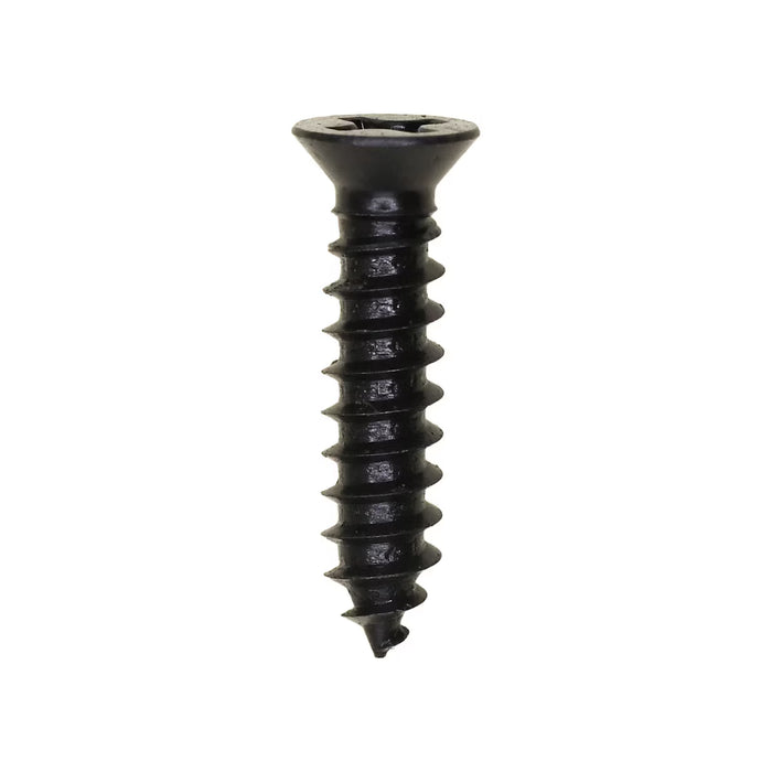 Geno Industries (112) 10174 100/BOX NO.8 X 3/4IN PHILLIPS FLAT HEAD TAPPING SCREW WITH NO.6 HEAD BLACK OXIDE, box of 100