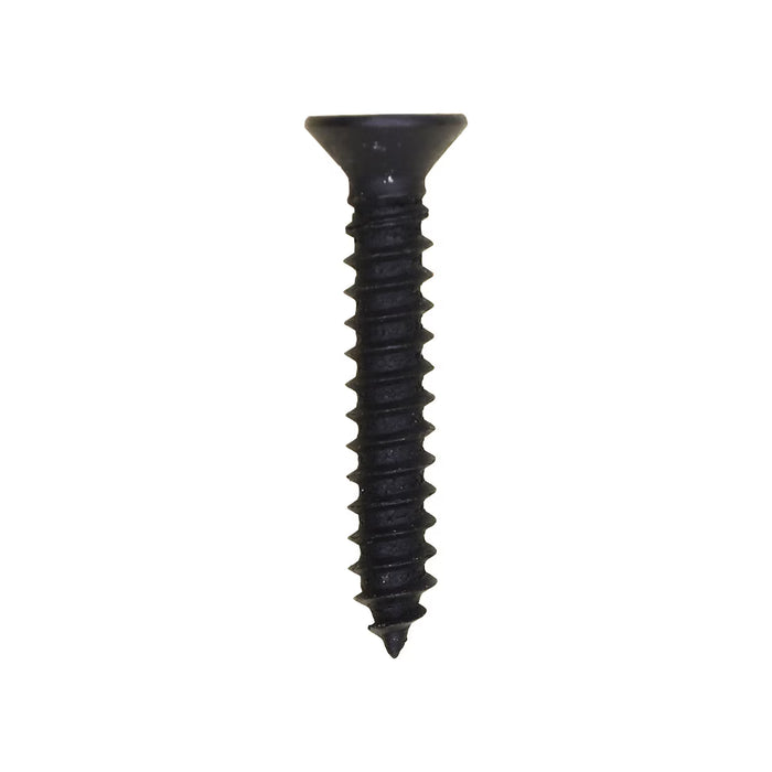Geno Industries (112) 10177 100Pk No.8 X 1In Phillips Flat Head Tapping Screw Black Oxide Ab, pack of 100