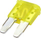 Pico 10220-14 5PCS 20A 2 BLADE MICRO FUSES - YELLOW