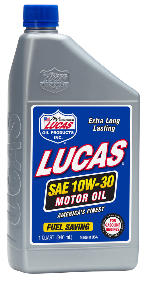 Lucas Oil 10276 SAE 10W-30 Motor Oil, 1 Quart / 946 mL