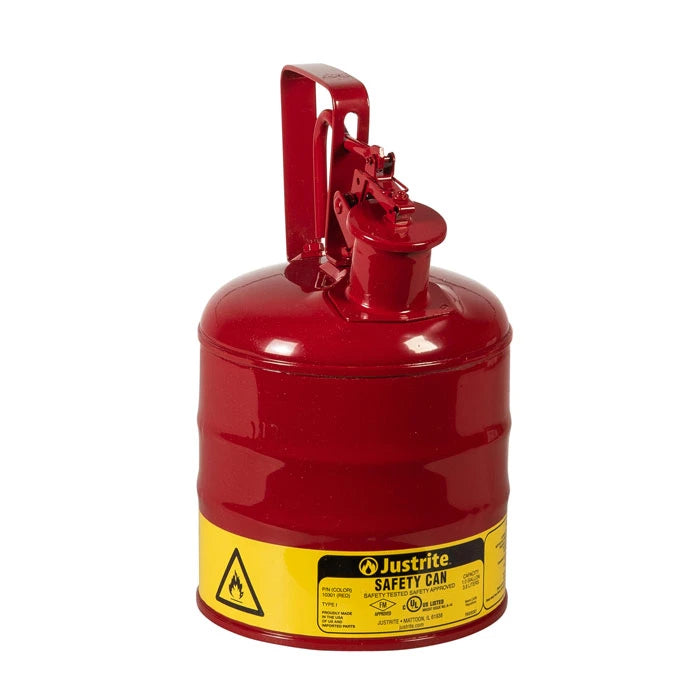Justrite 10301 1G/4L Safe Can Red Trigge
