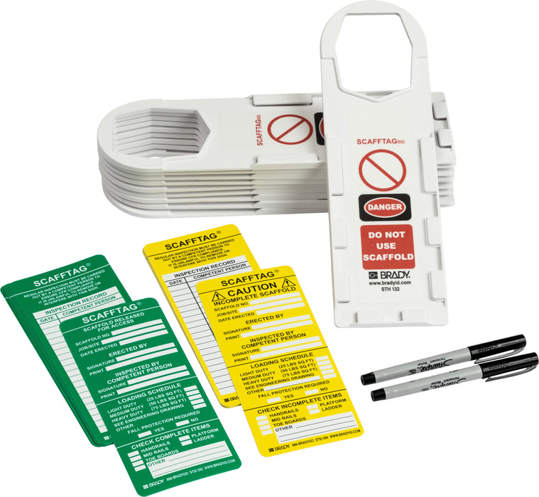 Brady (458) SCAF-STH132A Scafftag