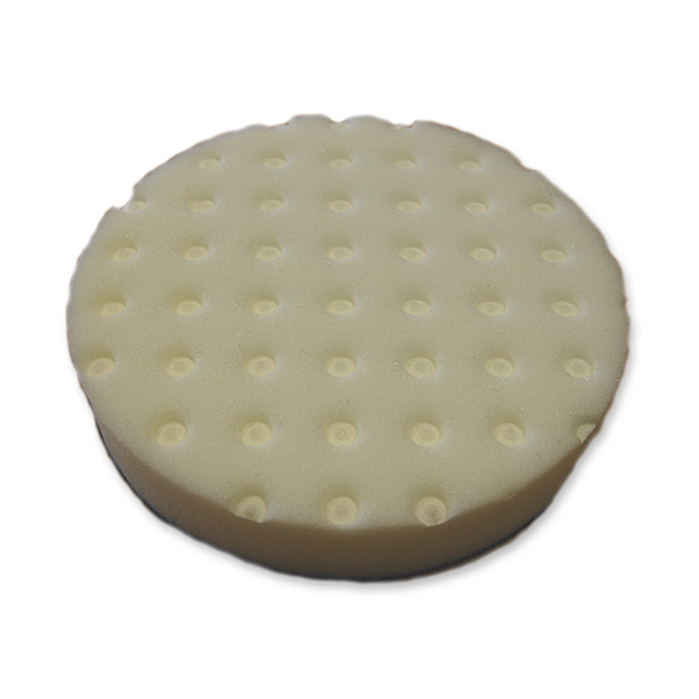 Auto-Chem (342) 1048 CCS Velcro White Polishing Foam, 6.5INX1IN
