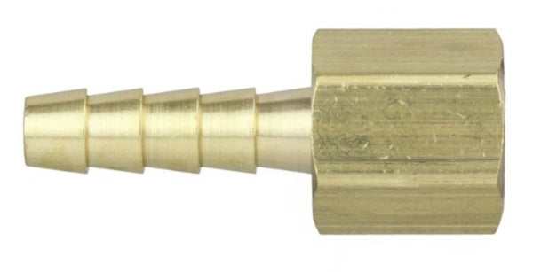 WHD (129) 10505B-206 BRASS 5/16 HOSE BARB X 3/8 FPT
