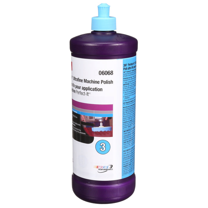 3M 06068 3M™ Perfect-It™ Ultrafine Machine Polish, 06068, 946 ml, 3M Stock No. 7000142692