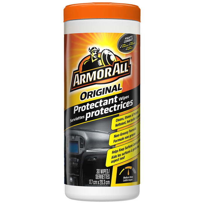 Armor All/STP (801) 8445C AA Protectant Wipes 6/30 ct