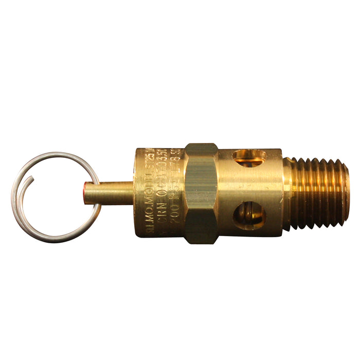 Milton 1090-200 Milton 1090-200 1/4" MNPT ASME Safety Valve - 200 PSI Pop off Pressure