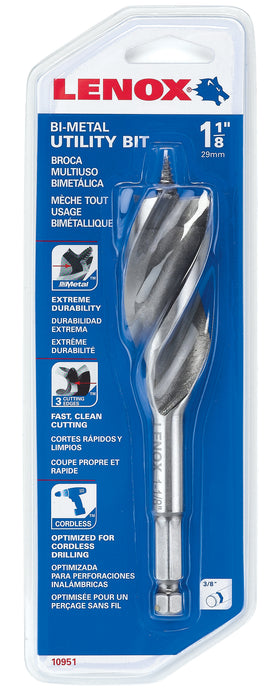 Lenox 1095106A1816 1095106A1816 - BI-METAL UTILITY BITS 06A1816 6 X 1-1/8
