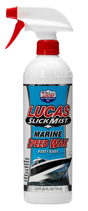 Lucas Oil (345) 10980 Slick Mist Marine Speed Wax, 24 Ounce / 710 mL