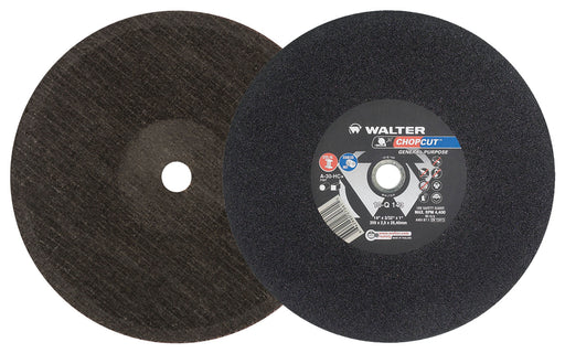 Walter 10Q143 CHOPCUT 14 X 3/32" X 1" GRIT: A30 TYPE 1 PK10