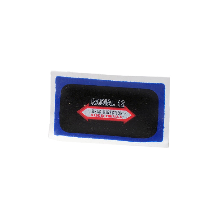 31 Incorporated (184) 11-712 XTRASEAL 2-1/4 IN. X 4 IN. EUROPEAN STYLE COI RADIAL 12 1-PLY TUBE REPAIR PATCH - 10 Pcs