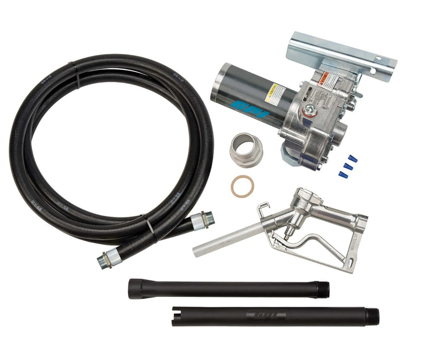 GPI (504) 110000-81 GPI 115V 12 GPM Fuel Transfer Pump, MODEL M-1115S-MU (Pump & Manual shut-off unleaded nozzle)