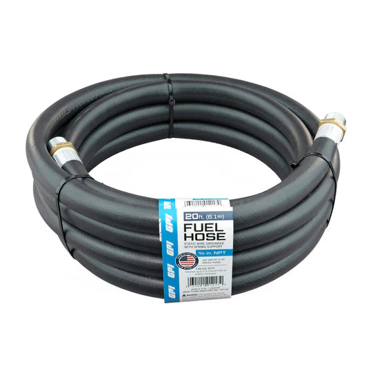 GPI 110523-02 3/4-inch x 20-ft Fuel Hose with Static Wire