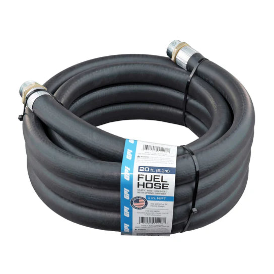 GPI 110529-05 1-Inch X 20-Ft Fuel Hose With Static Wire