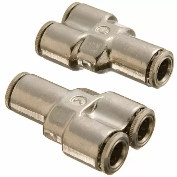 WHD 1107X2.5 PUSH>CONN 5/32 TUBE UNION Y