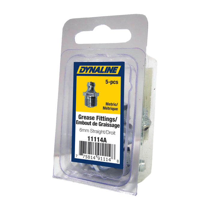 Dynaline (378) 11114A Dynapak - 5 x 11114 (Metric), 6mm Straight