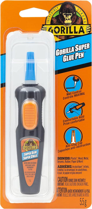 Gorilla Glue 112447 GORILLA SUPERGLUE 5.5G PEN DISP