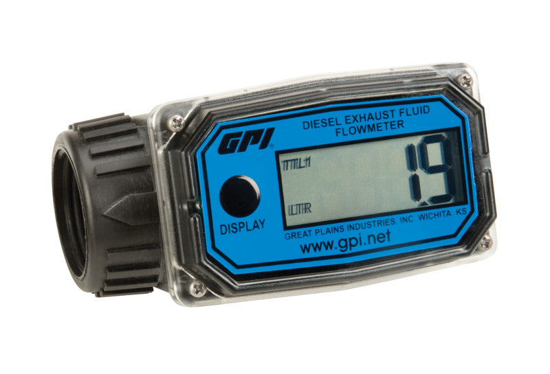 GPI (504) 113255-25 01N Digital DEF Meter, Litre, ISO