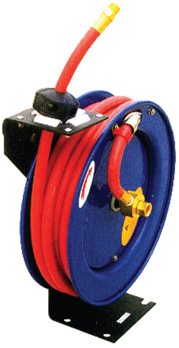 Dynaline (378) 11369 Industrial Air Hose Reel - 50', 3/8 hose dia. 50' hose length