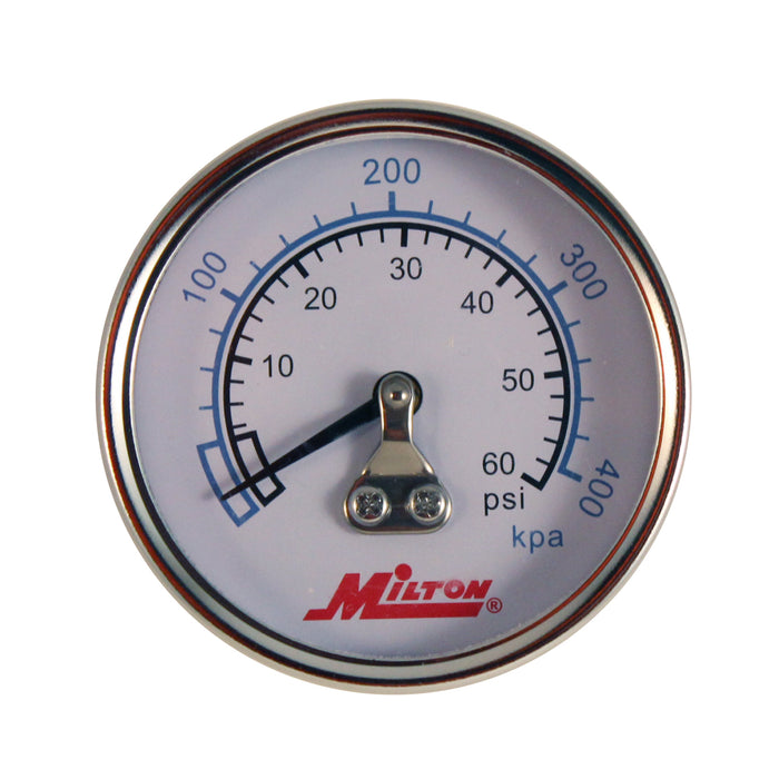 Milton 1190 Milton 1190 1/4" NPT Mini Pressure Gauge