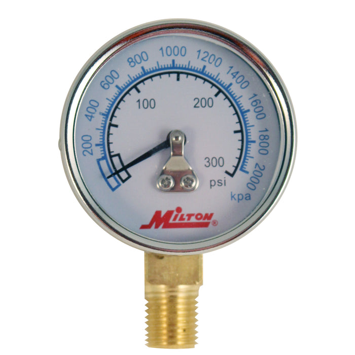 Milton (625) 1195 Milton 1195 1/4" NPT High Pressure Gauge