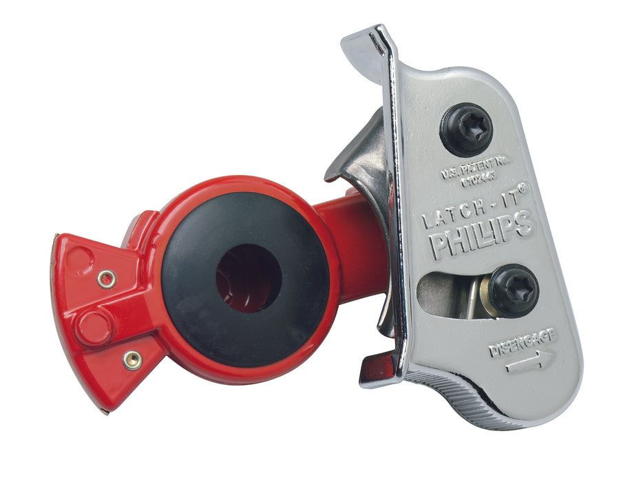 Phillips Industries (563) 12-1189 GLADHAND - LATCH-IT, RED