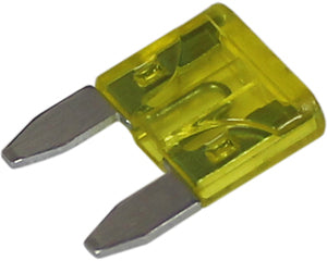Pico 120-BP 5PCS 20AMP MIN BLADE FUSES - YELLOW