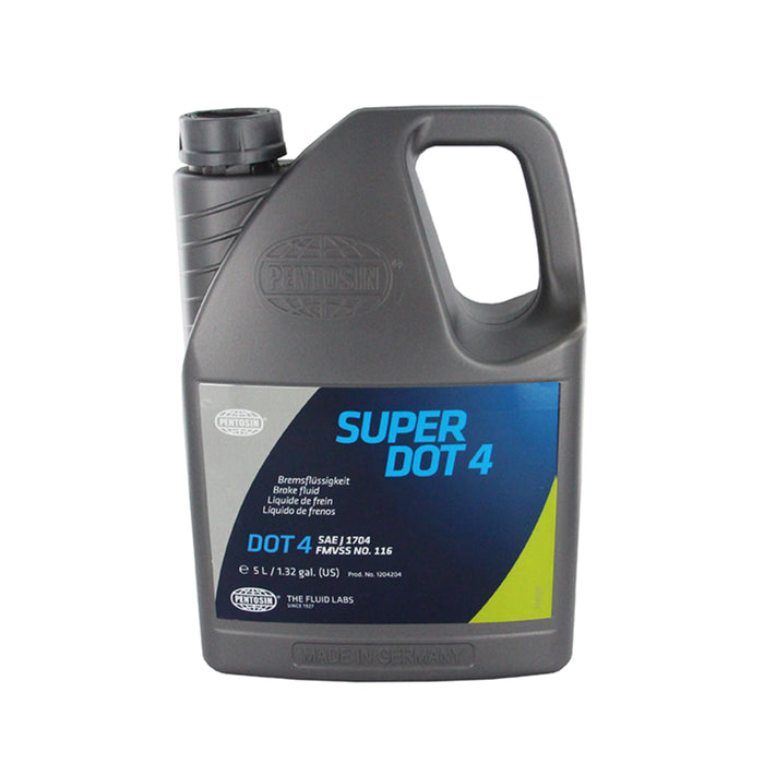 Pentosin (224) 1204204 Pentosin Super DOT 4 Brake Fluid, 5L