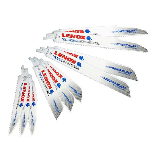 Lenox (135) 1214412RKD Lenox Demolition 12RKD 12-Piece Reciprocating Saw Blade Kit (1214412RKD)