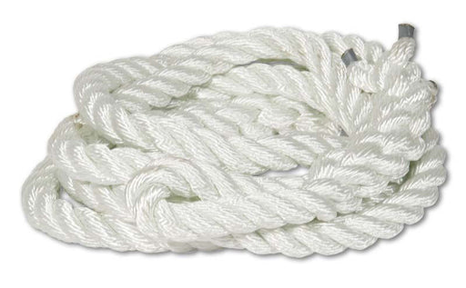 Dynaline 12200 Tow Rope 3/4" x 20', MVW-7100Lb, MBS-14200Lb. White