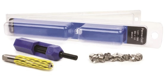 H. Paulin 1221-306 Papco 12PK M6X1 PERMA THREAD REPAIR KIT METRIC