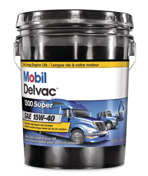 Mobil1 122887 MOBIL DELVAC 1300 SUPER 15W-40,5USG/18.92L