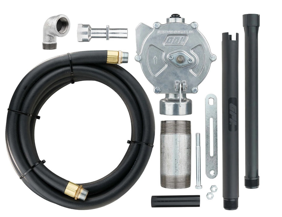GPI (504) 123000-06 GPI 10 Gallon per 100 Revolutions Rotary Action Fluid Transfer Hand Pump, MODEL RP-10-UL
