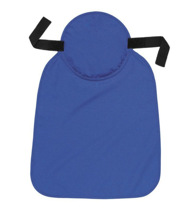 Ergodyne 12336 Chill-Its 6717 Evaporative Cooling Hard Hat Liner Pad and Neck Shade - Polymers, Blue