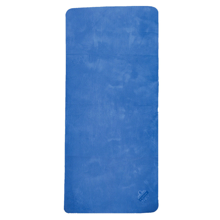 Ergodyne 12411 Chill-Its 6601 Economy Evaporative Cooling Towel - PVA, Blue