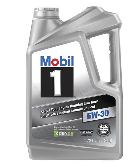 Mobil1 124492 MOBIL 1 SAE 5W-30, ADVANCED FULL SYNTHETIC, SP, CASE 3X5USQ/4.73L