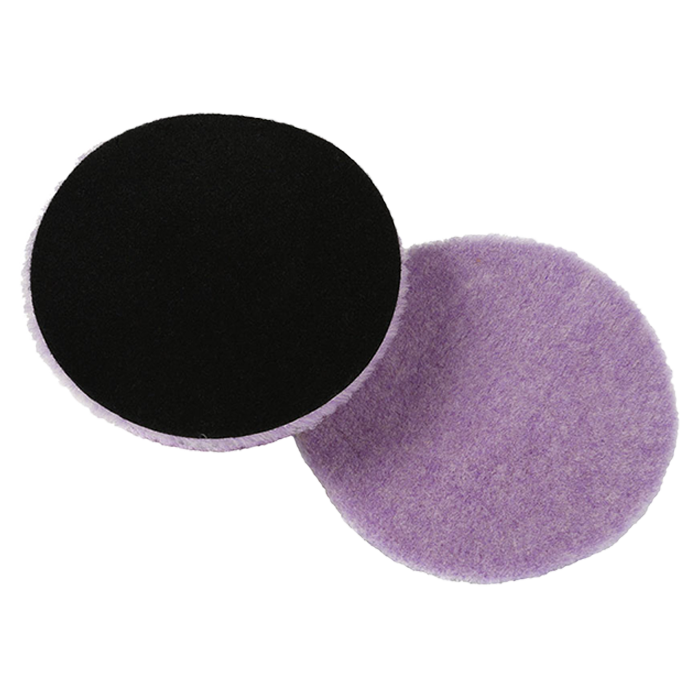 Auto-Chem (342) 1250 Purple Foamed Wool Buffing Pad, 6IN