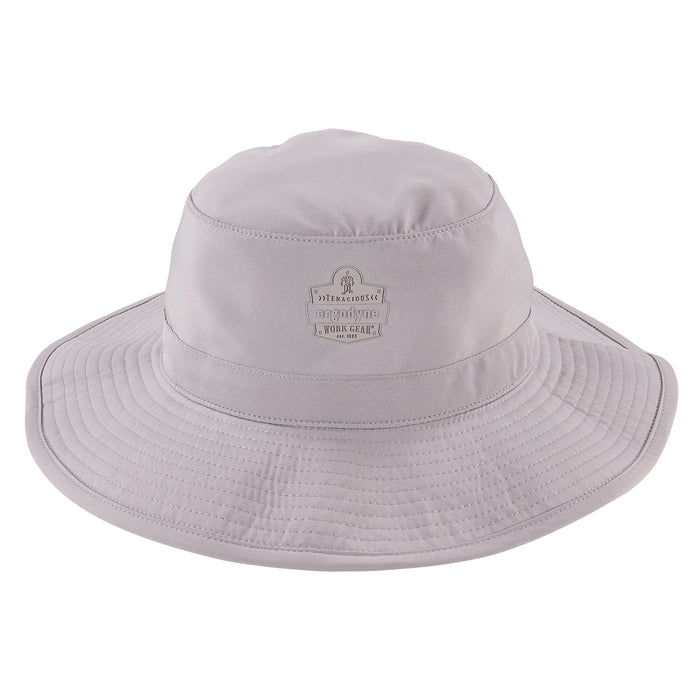 Ergodyne (494) 12666 Chill-Its 8939 Cooling Bucket Hat, Gray