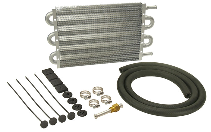 Derale Performance (711) 12906 6 Pass 13" Dyno-Cool Series 6000 Aluminum Transmission Cooler